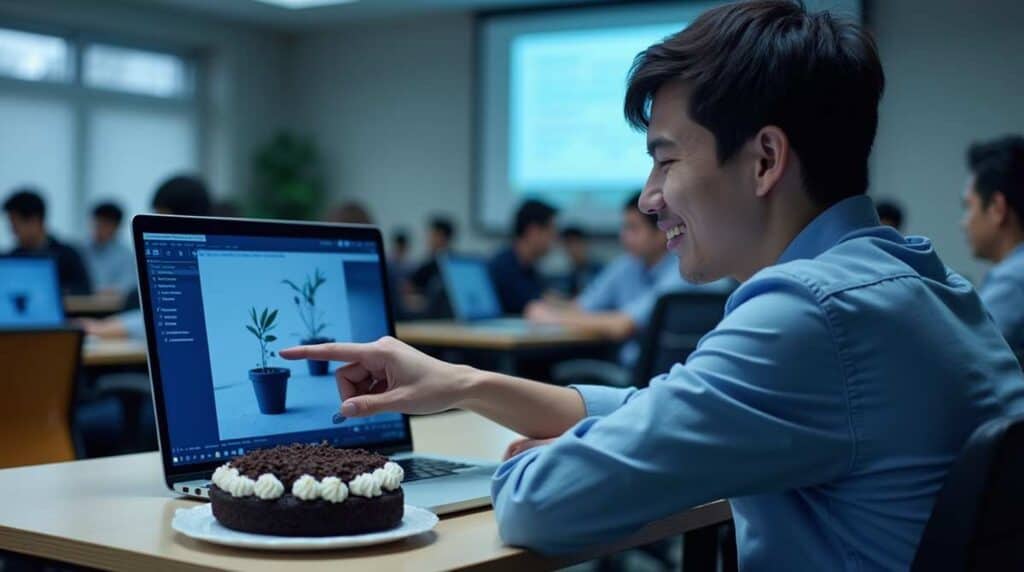 Mastering PowerPoint is a piece of cake—quick, intuitive, and effective